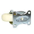 4 inch medium plate rigid durable PP casters